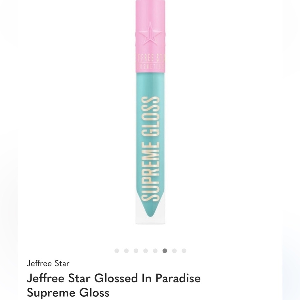 Jeffree Star Supreme Gloss in Turquoise and Pink